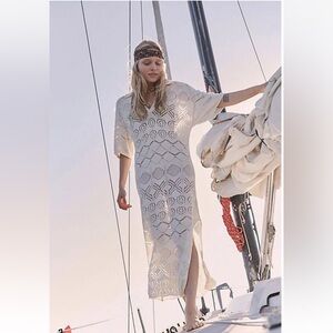 Free People Islamorada Crochet Cover-Up